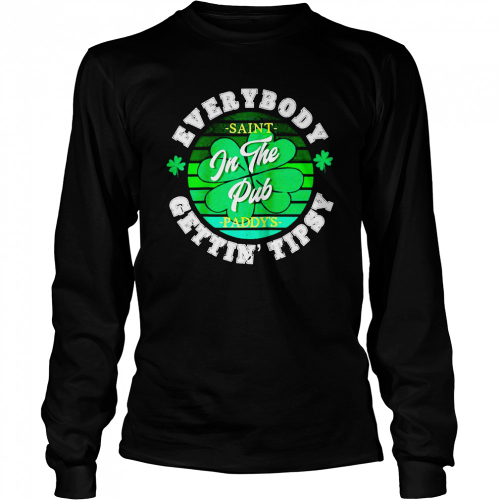 Paddy’s Irish Pub St Patrick’s Day Let’s Get Shamrocked  Long Sleeved T-shirt