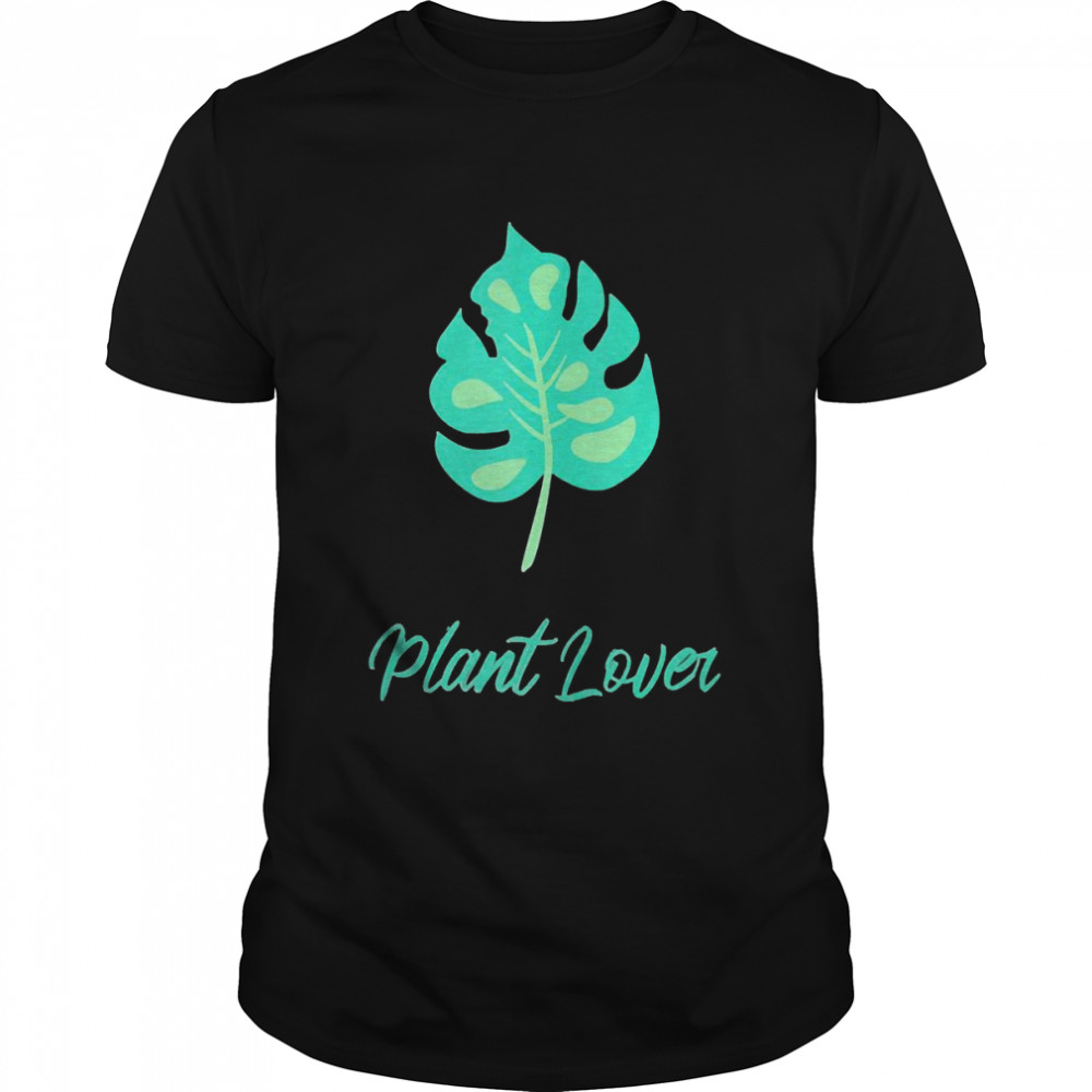 Plant Budding Leaf Motif Shirt