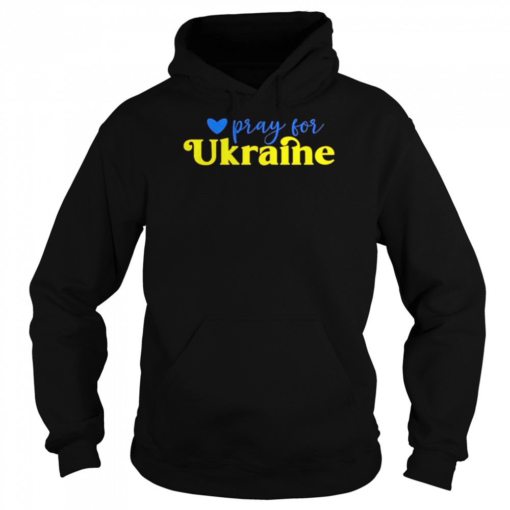 Pray For Ukraine No War shirt Unisex Hoodie