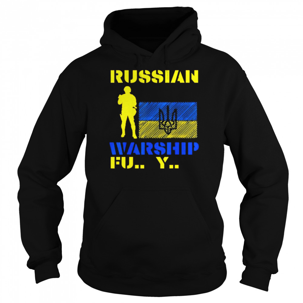 Puck Futin Ukraine Pride Ukrainian hero  Unisex Hoodie