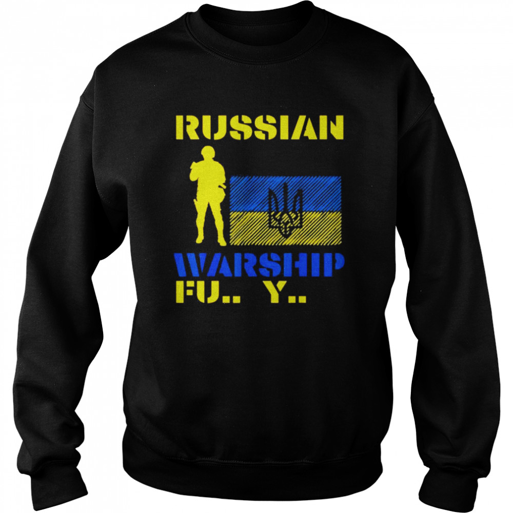 Puck Futin Ukraine Pride Ukrainian hero  Unisex Sweatshirt