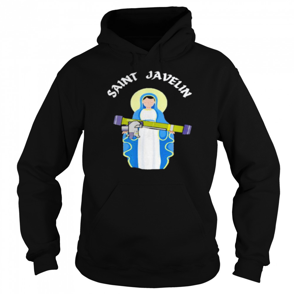 Saint Javelin I stand with Ukraine shirt Unisex Hoodie