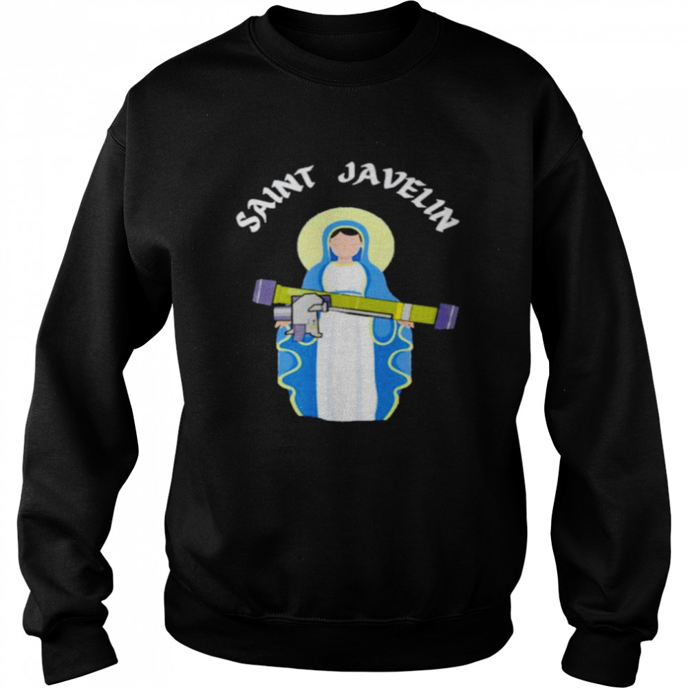 Saint Javelin I stand with Ukraine shirt Unisex Sweatshirt