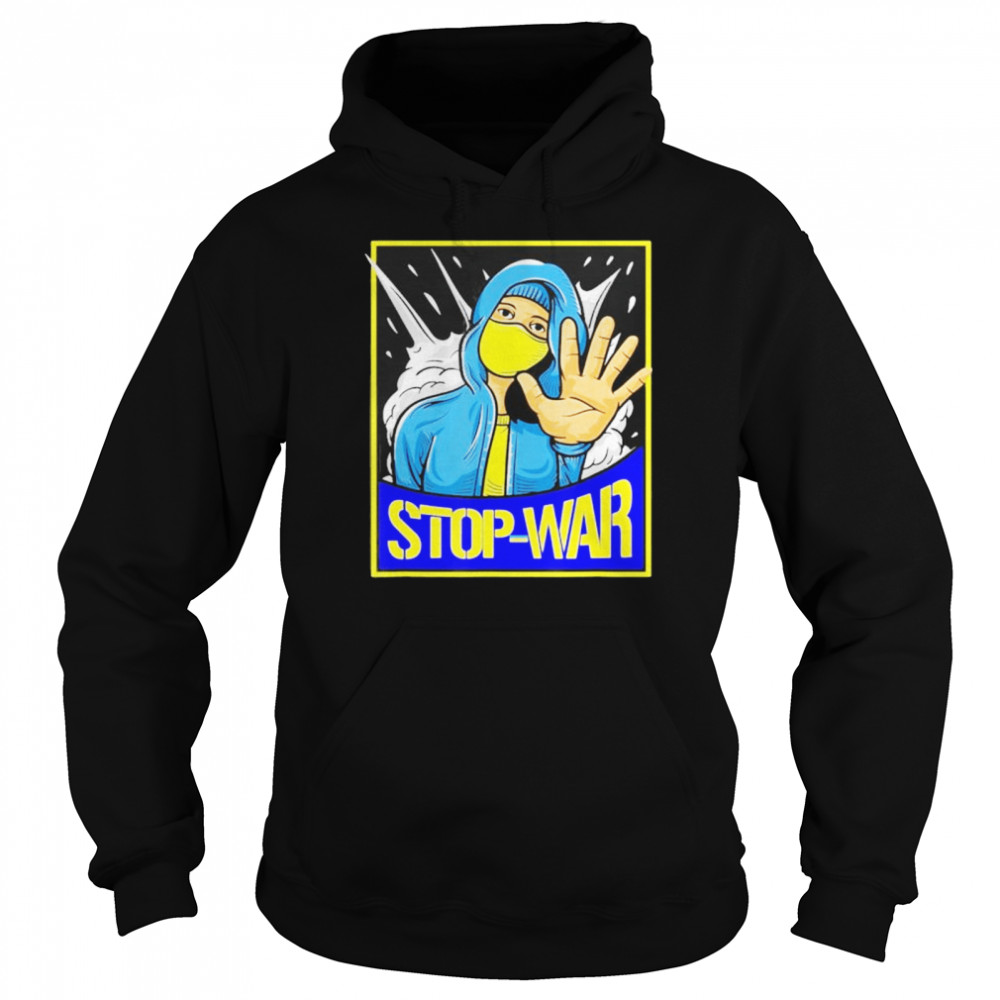 Stop War Peace in Ukraine shirt Unisex Hoodie