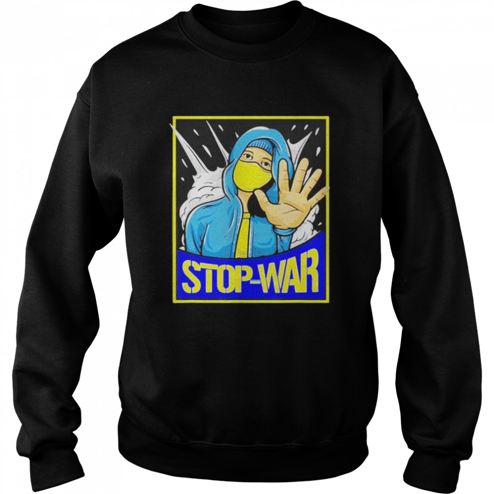 Stop War Peace in Ukraine shirt Unisex Sweatshirt