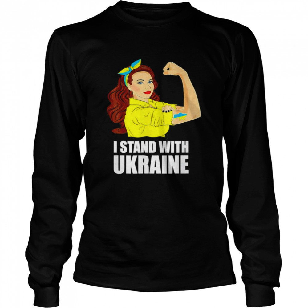 Support Ukraine Strong I Stand With Ukraine 2022  Long Sleeved T-shirt