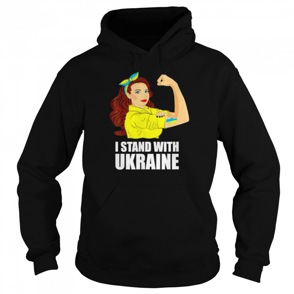 Support Ukraine Strong I Stand With Ukraine 2022  Unisex Hoodie