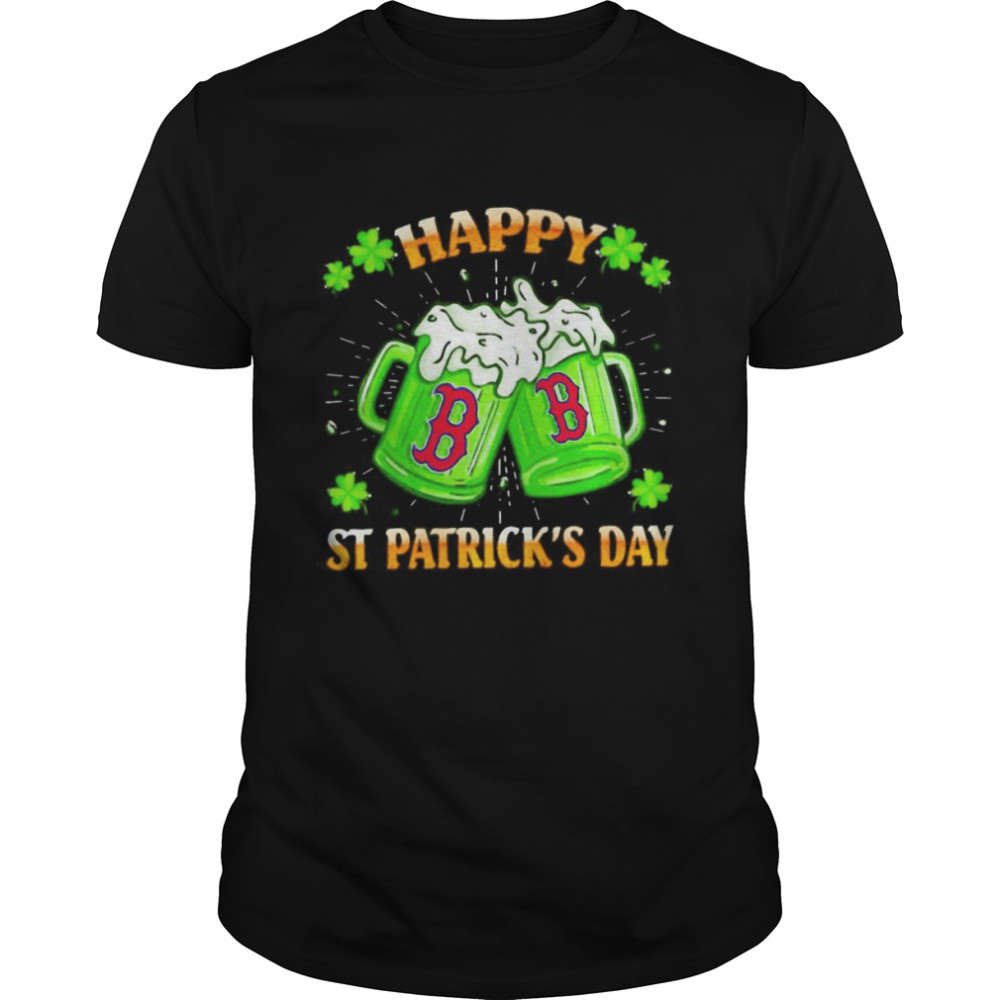Boston Red Sox happy St Patrick’s day shirt