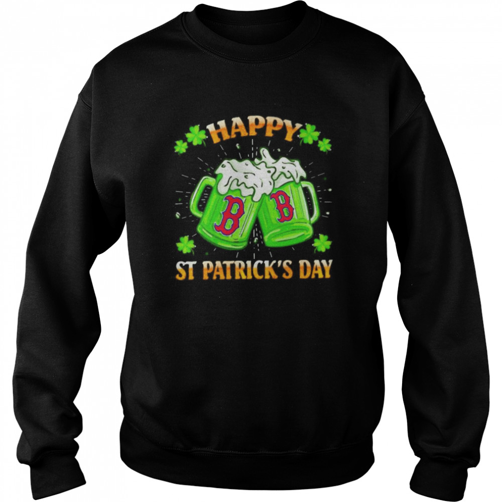 Boston Red Sox happy St Patrick’s day shirt Unisex Sweatshirt