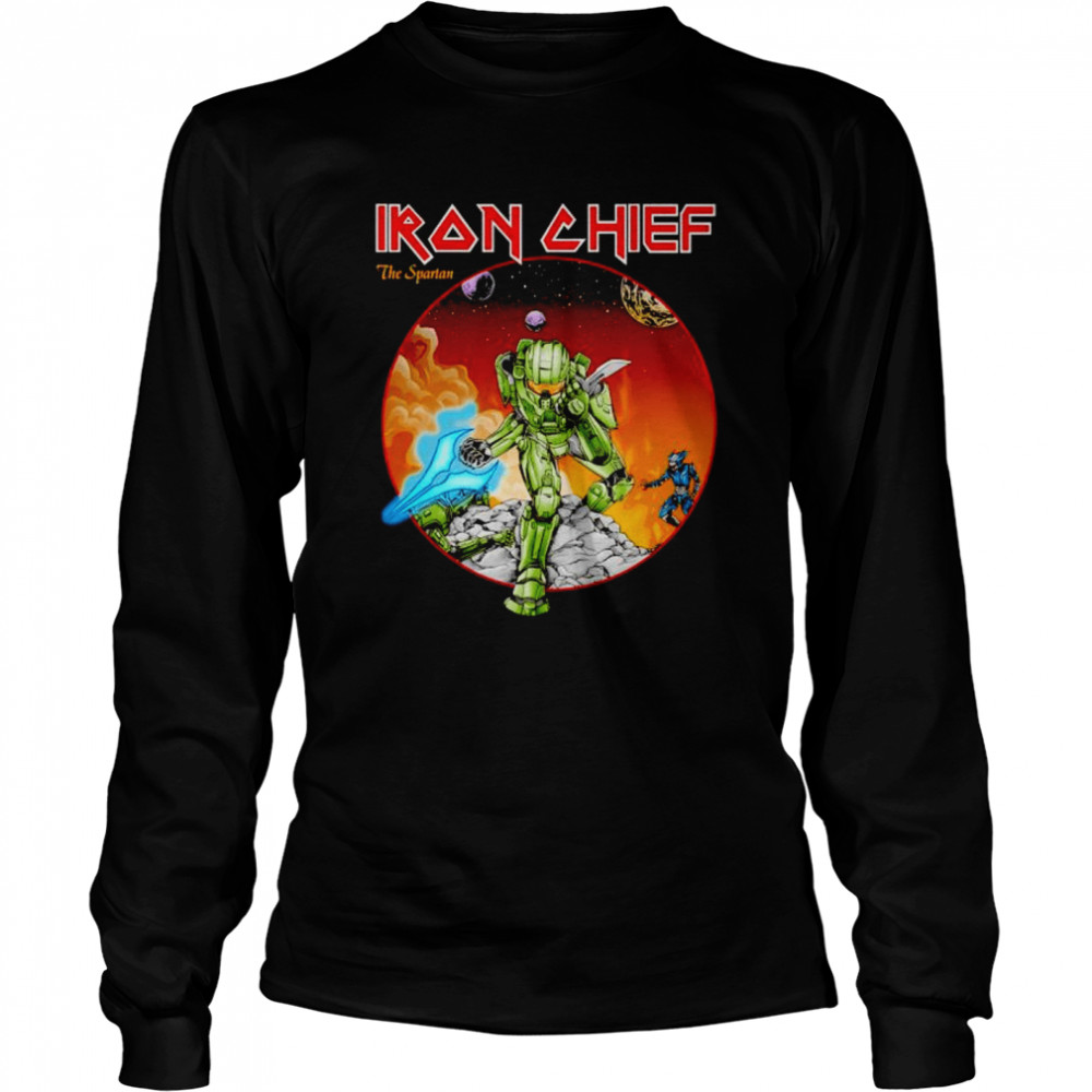 Iron Chief the spartan shirt Long Sleeved T-shirt