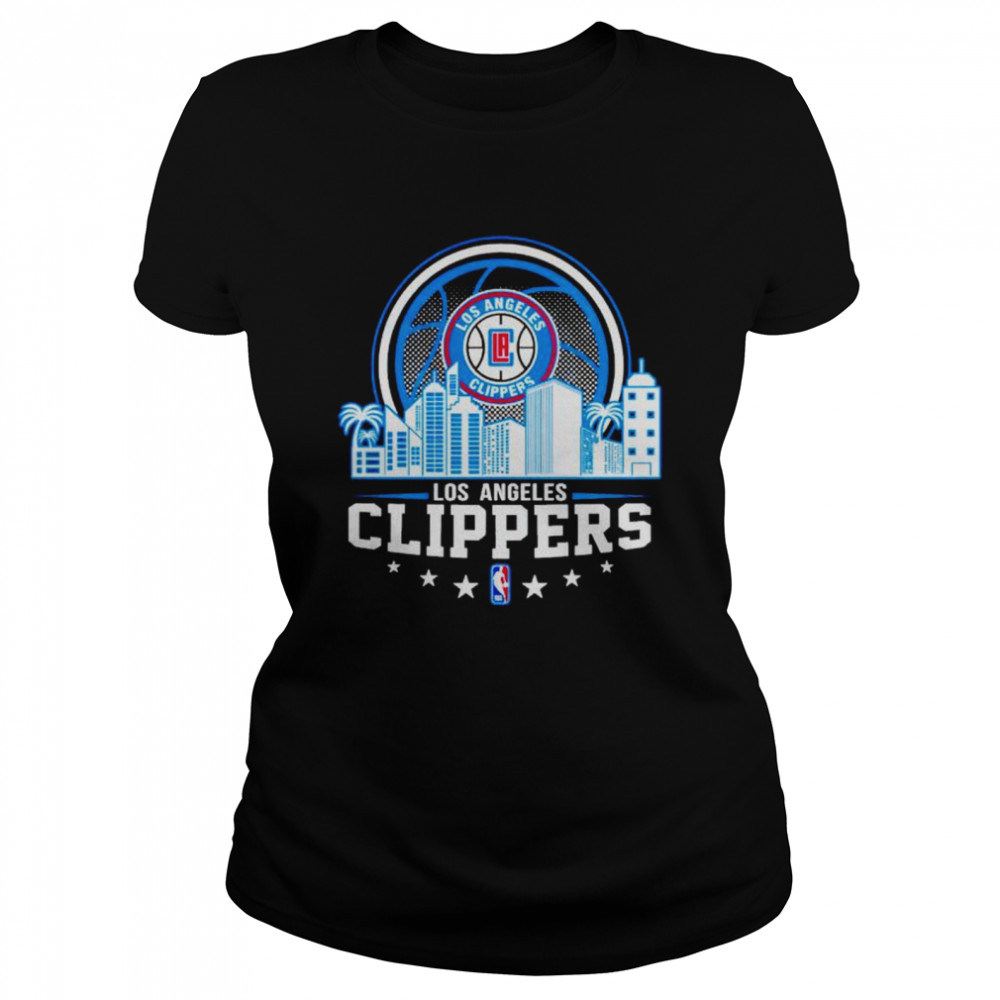 Los Angeles Clippers NBA City Skyline shirt Classic Women's T-shirt