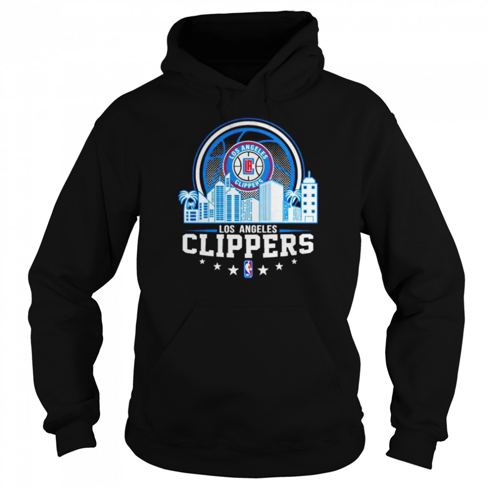 Los Angeles Clippers NBA City Skyline shirt Unisex Hoodie