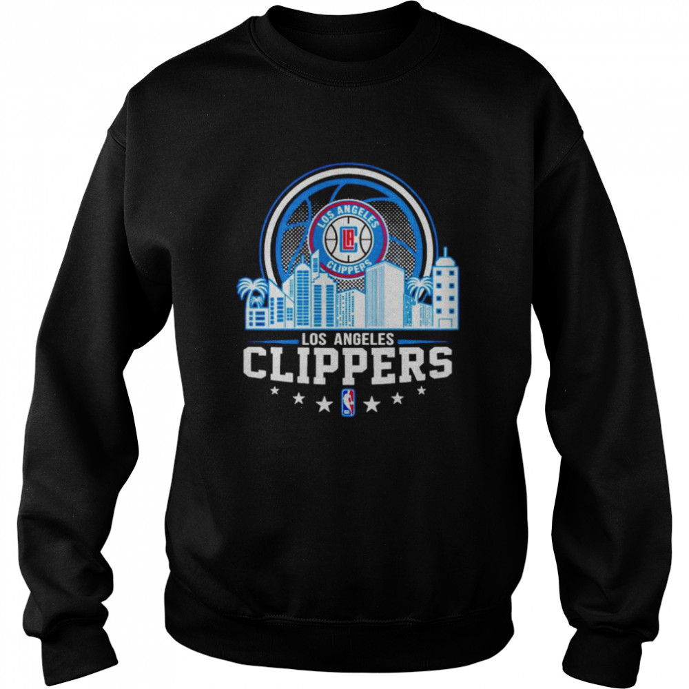 Los Angeles Clippers NBA City Skyline shirt Unisex Sweatshirt