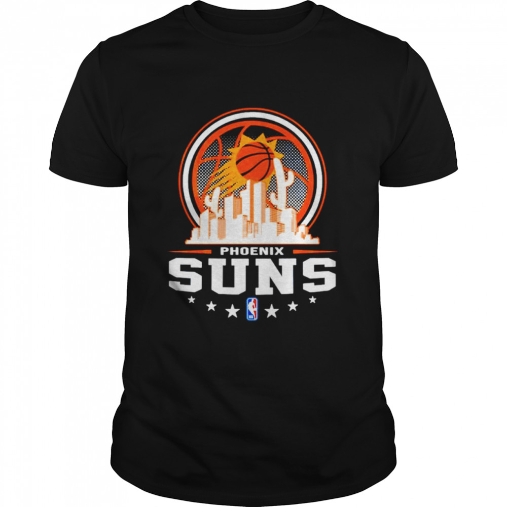 Phoenix Suns NBA City Skyline Shirt