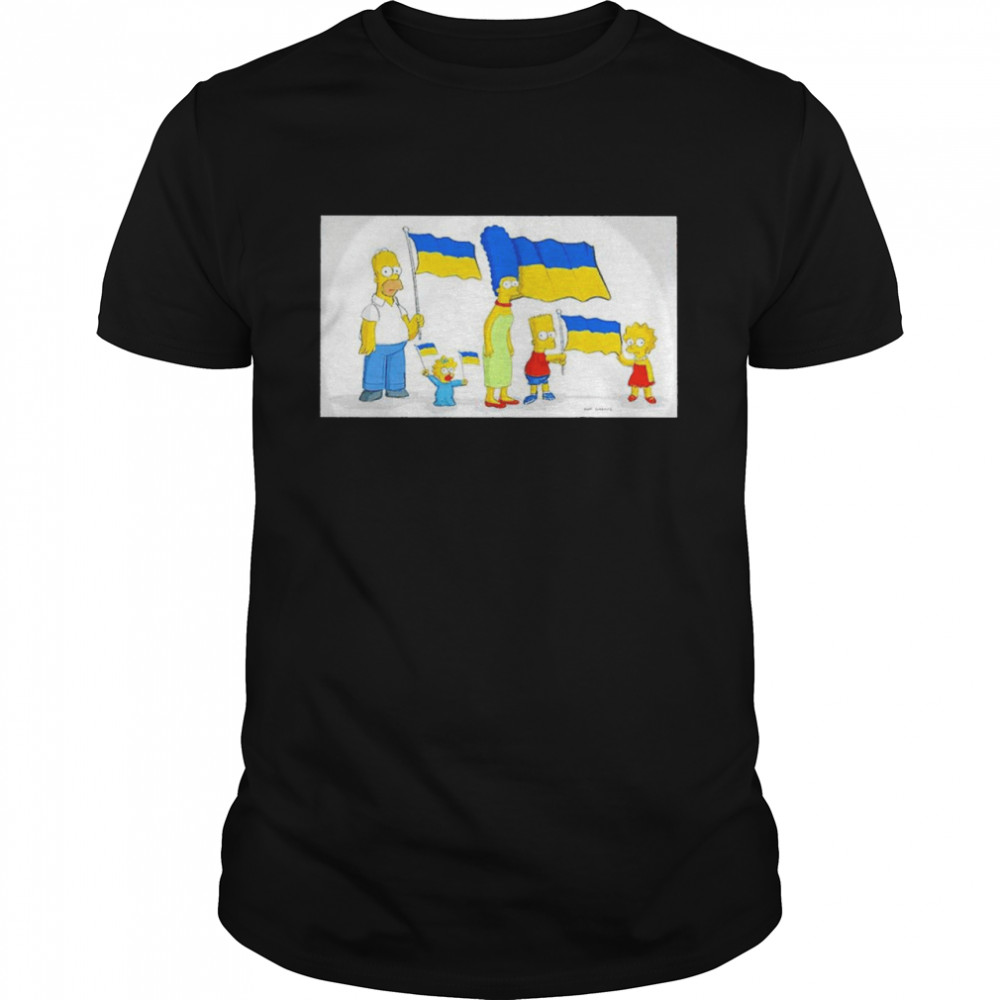 The Simpsons Ukraine Shirt