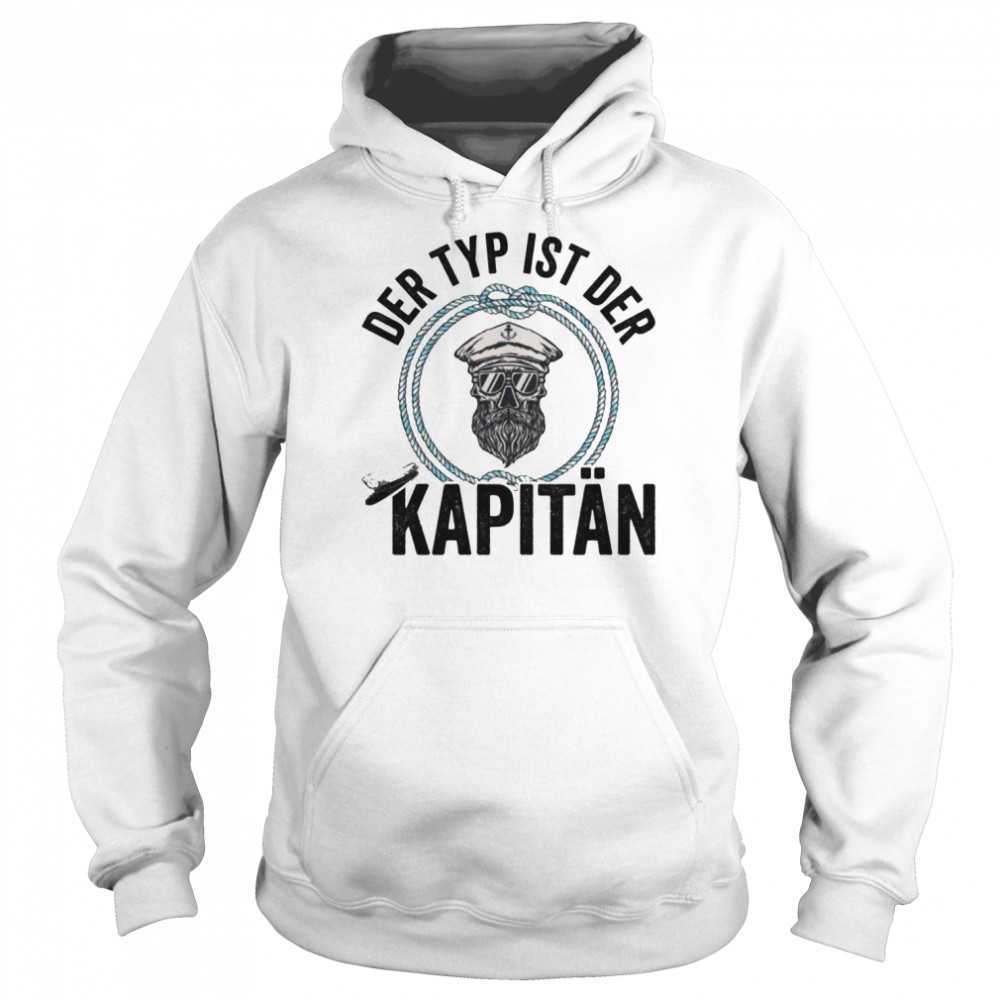 Kapitän Bootsbesitzer Matrose Bootfahren Bootsfahrer Seemann  Unisex Hoodie