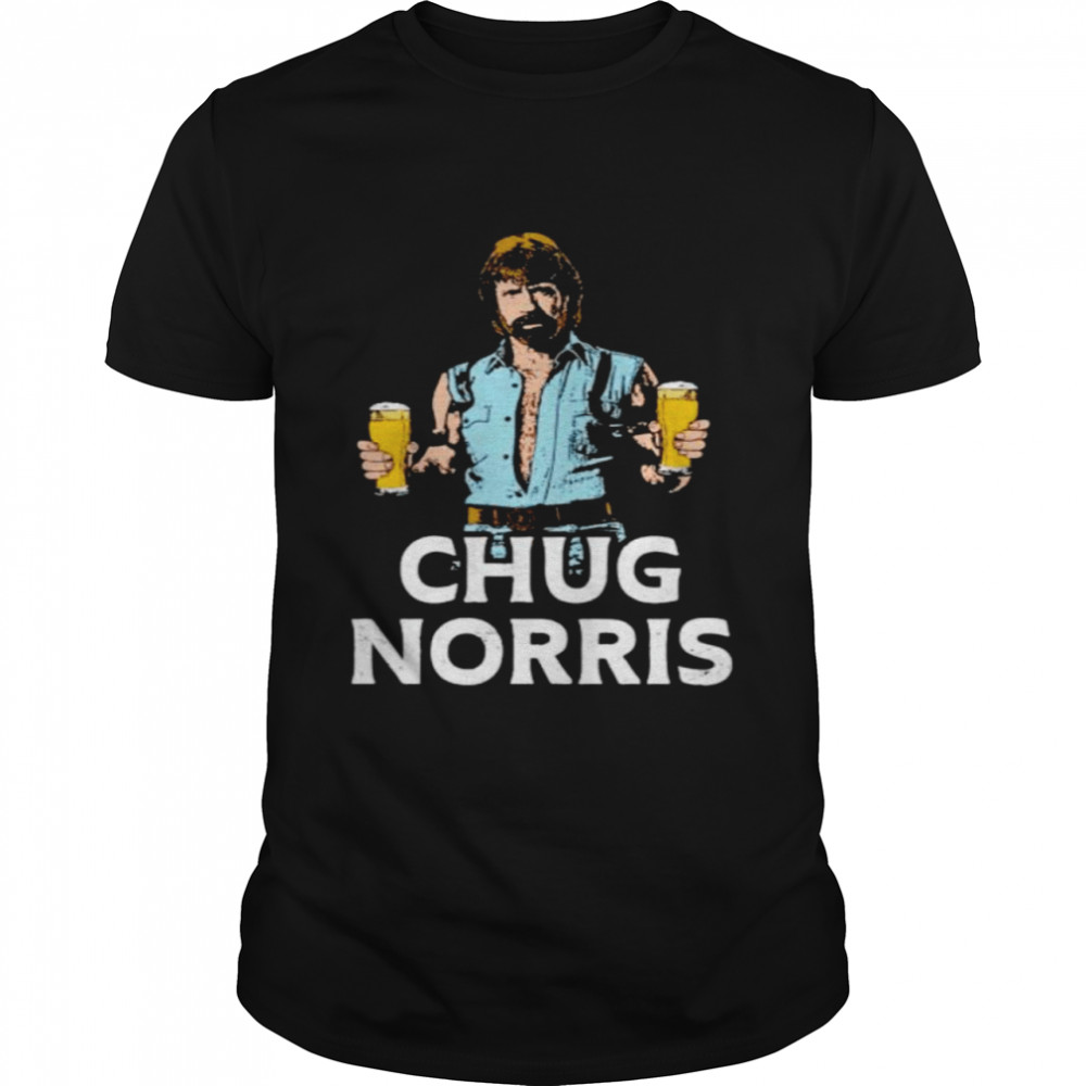 Chug Norris beer shirt