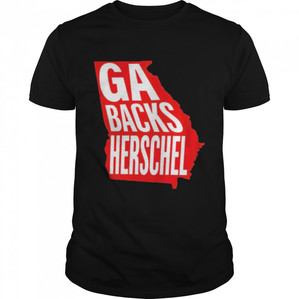 Ga backs herschel shirt