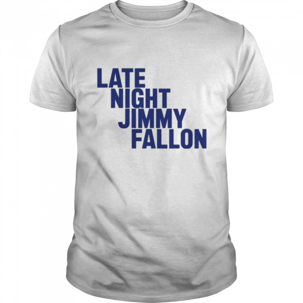 Mike Shoemaker Late Night With Jimmy Fallon Jimmy Fallon T-Shirt