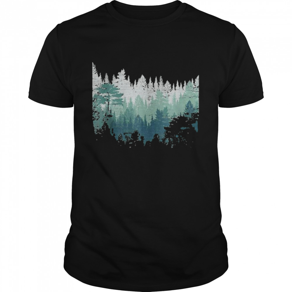 Night Nature Wildlife Trees Outdoor Forest Shirt