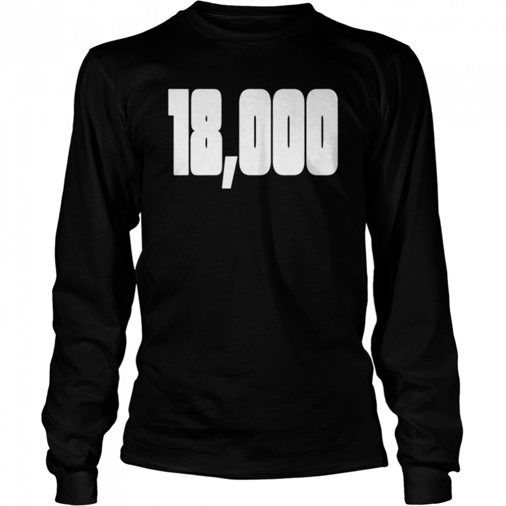 President Biden cori bush 18,000 shirt Long Sleeved T-shirt