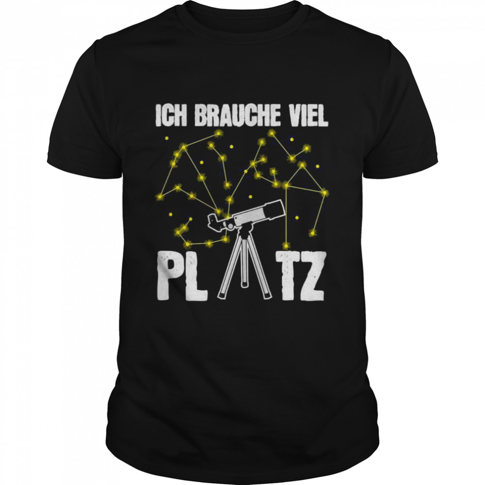 Teleskop Sternbild Sterne Sternenhimmel Langarmshirt Shirt