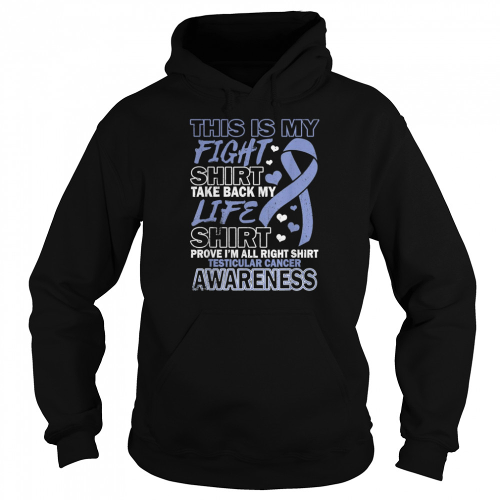 This Is My Fight  Esophageal Cancer Awareness Fighters  Unisex Hoodie