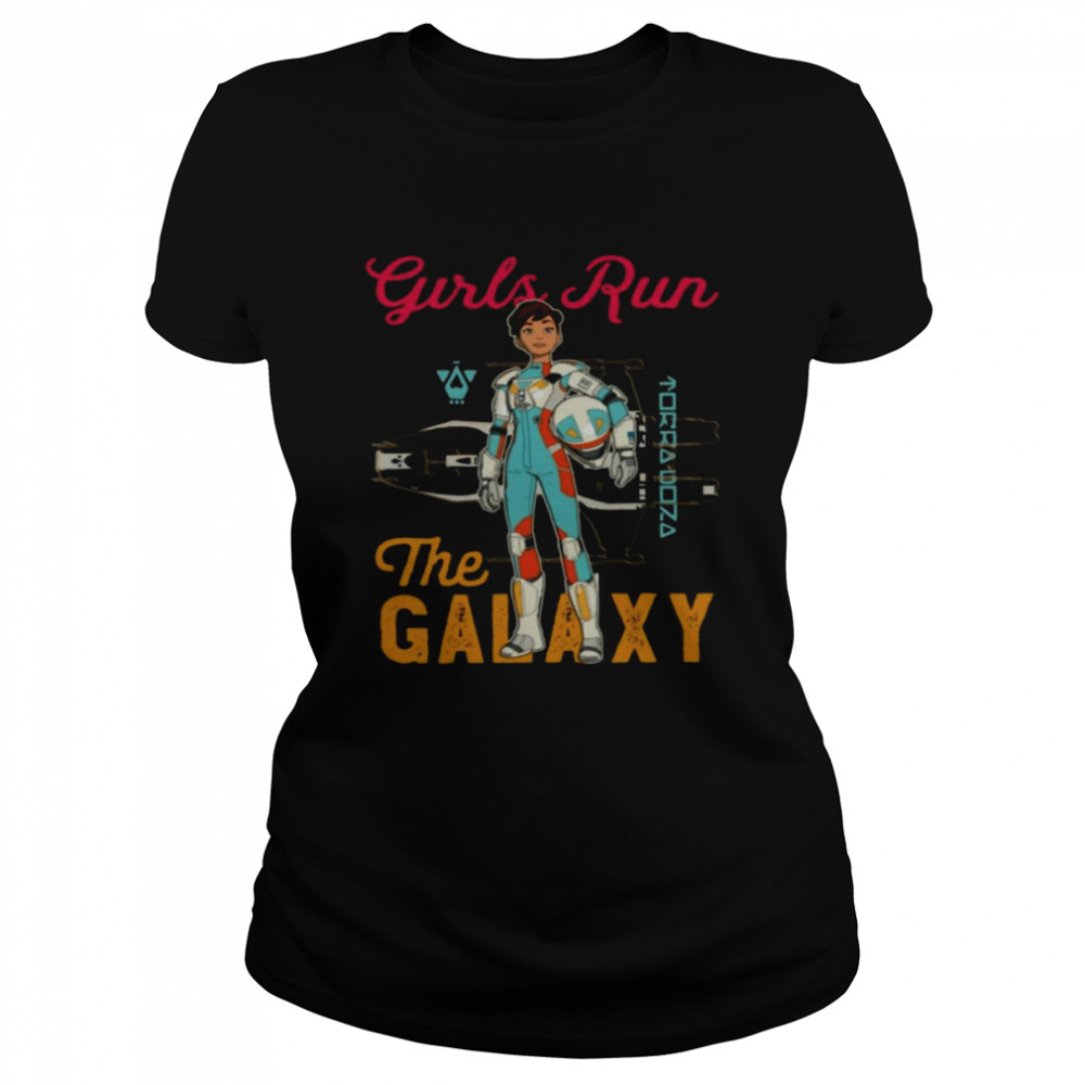 Star Wars Resistance Torra Doza Girls Run the Galaxy  Classic Women's T-shirt