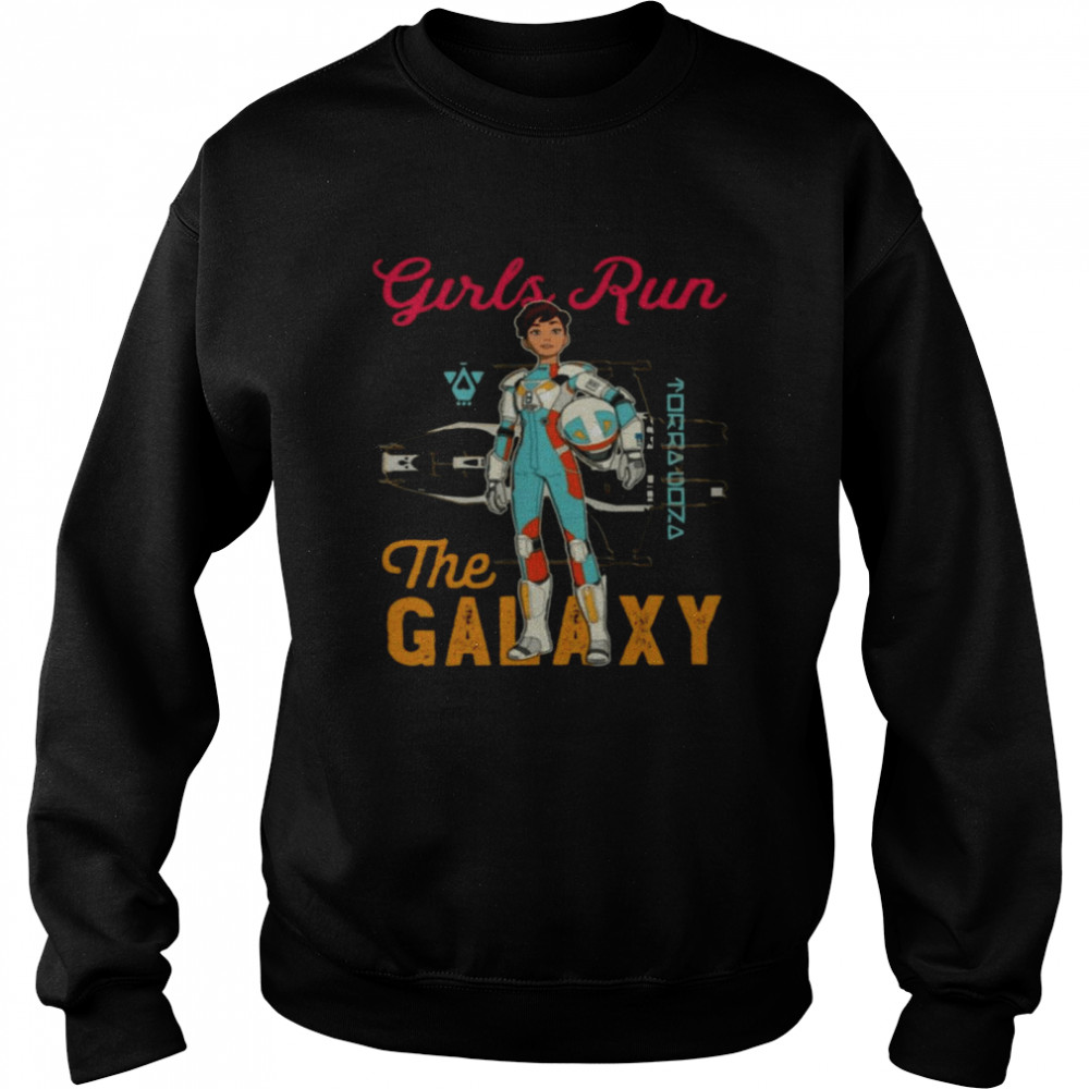 Star Wars Resistance Torra Doza Girls Run the Galaxy  Unisex Sweatshirt