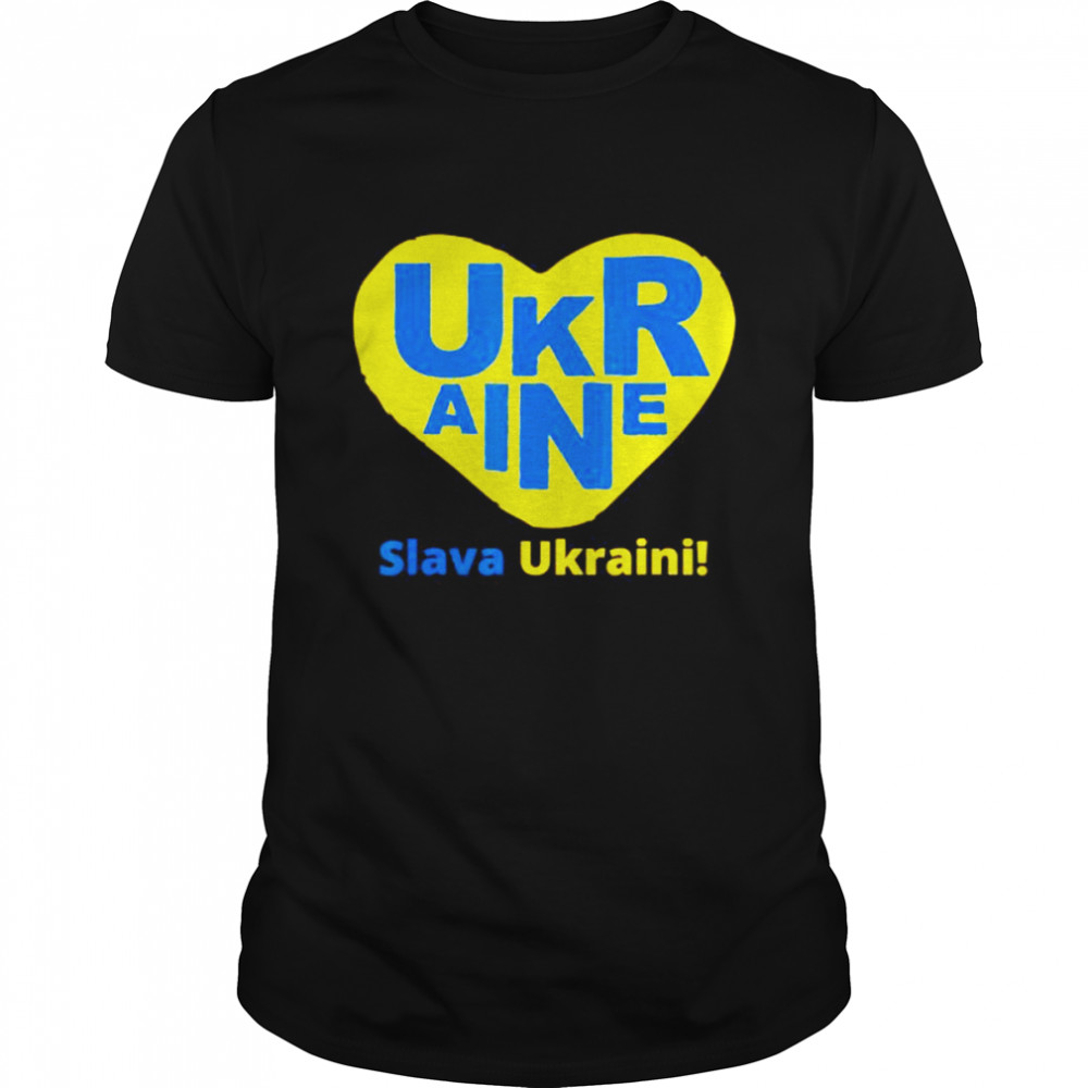 Support Ukraine Patriot I Stand With Ukraine Ukrainian Flag Love Ukraine T-Shirt
