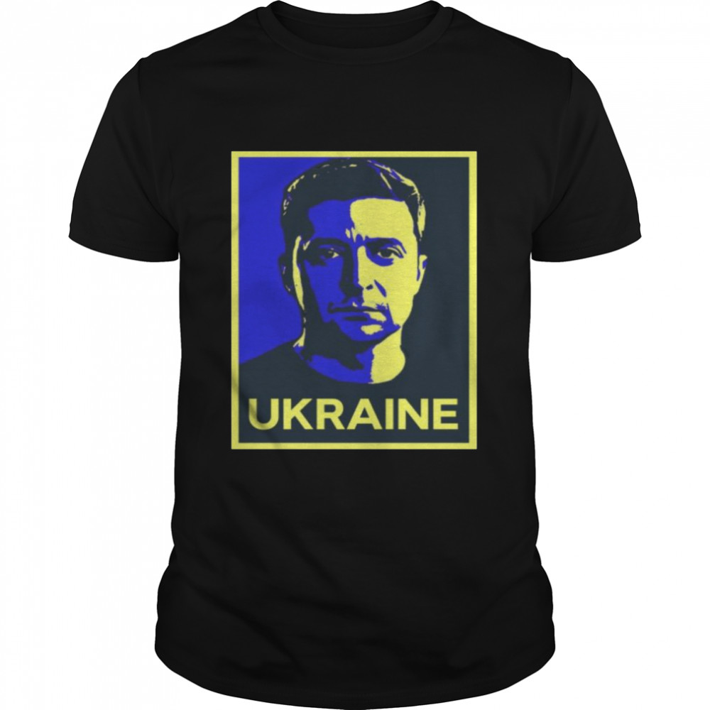 Volodymyr Zelensky Ukraine Darren Chesterton T-Shirt