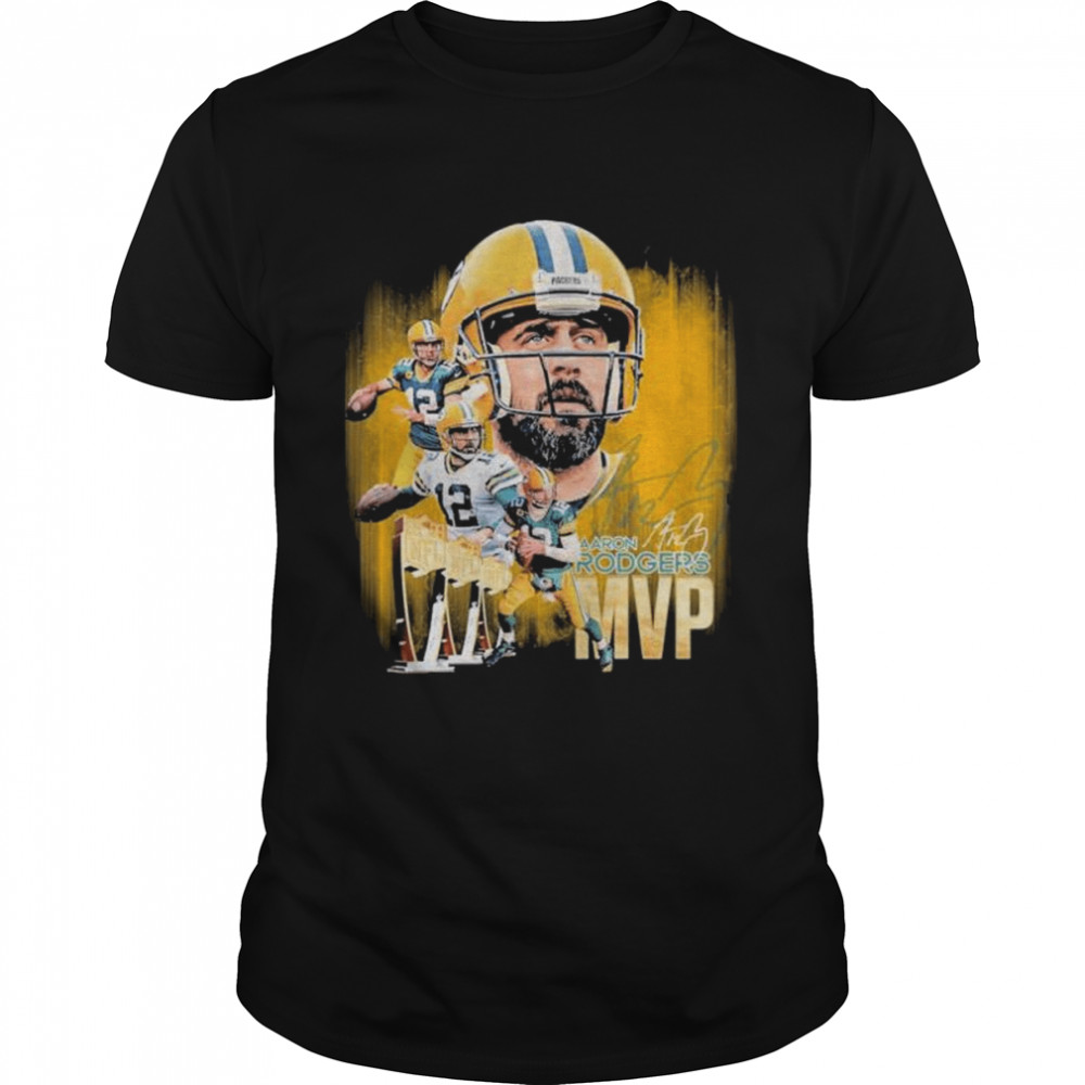 Aaron Rodgers MVP Green Bay Packers 2022 signature shirt