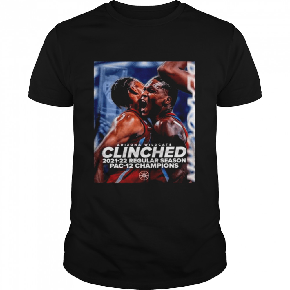 Arizona Wildcats Tucson Clinched 2022 Champions Shirt