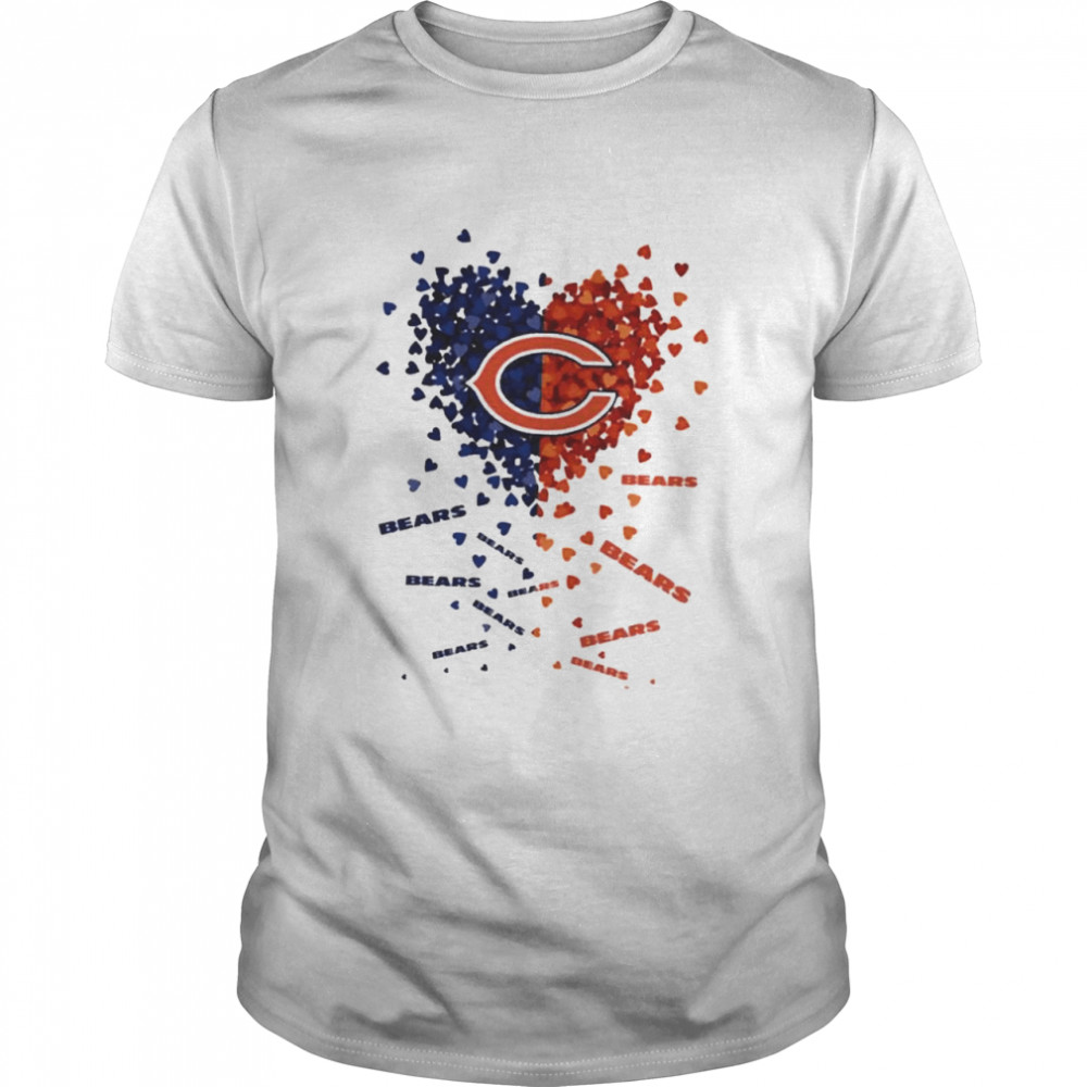 Chicago Bears football in my Heart shirt