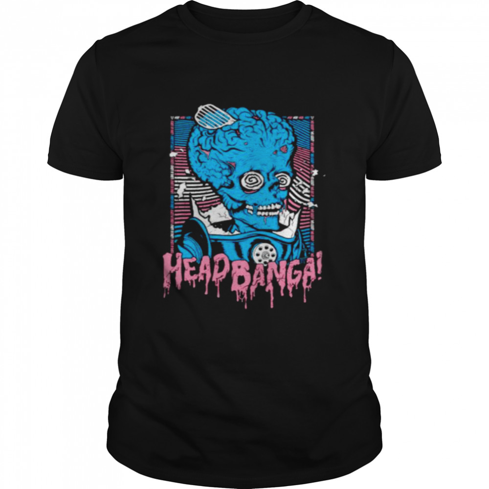 Elp Headbanga zombie shirt