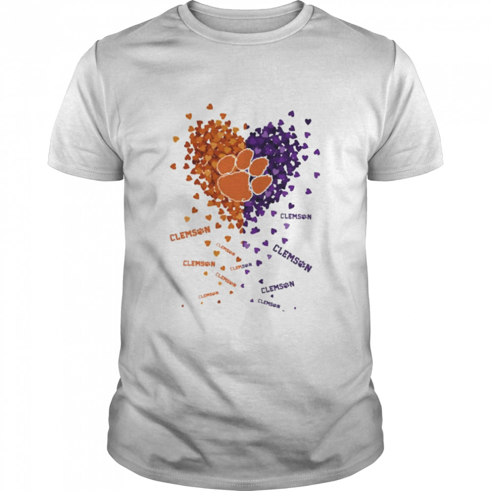 Hearts Clemson Tigers football shirt