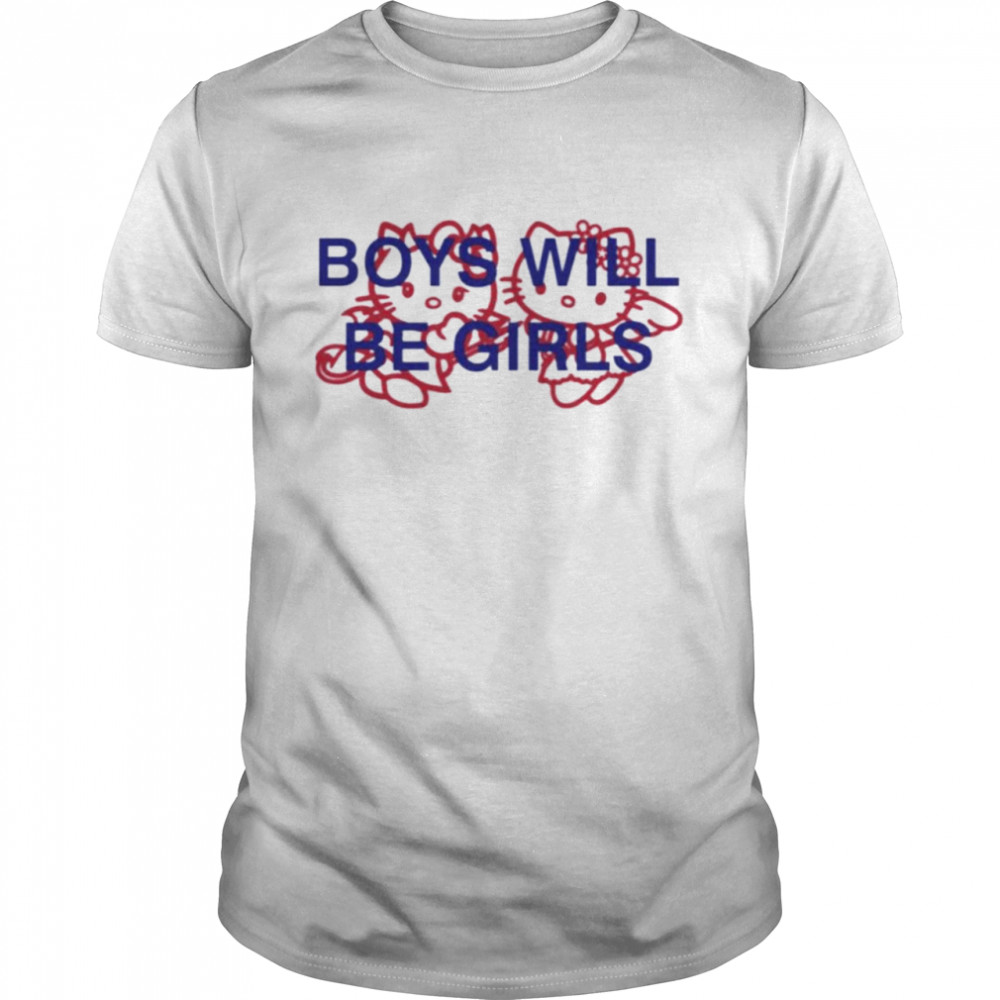 Hello Kitty boys will be girls shirt