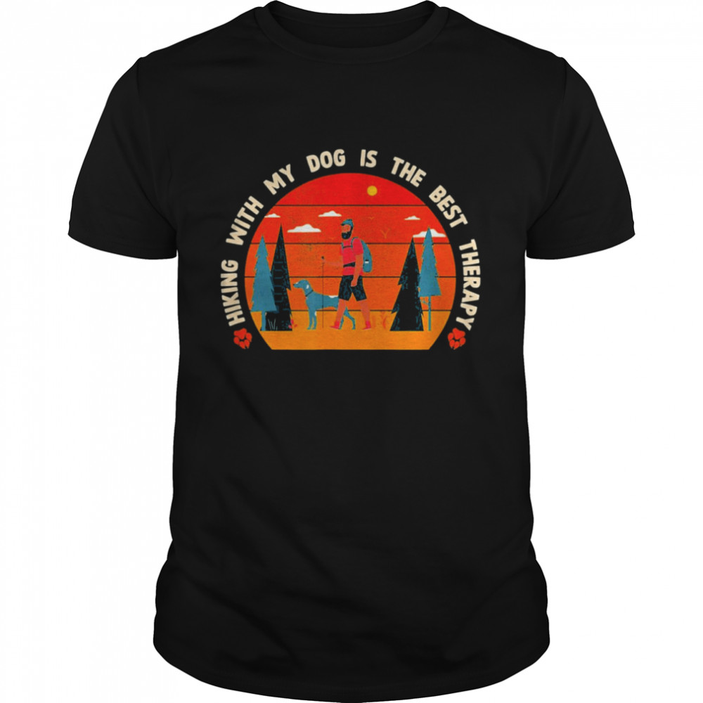 Hiking Is The Best Therapy Tee Shirt