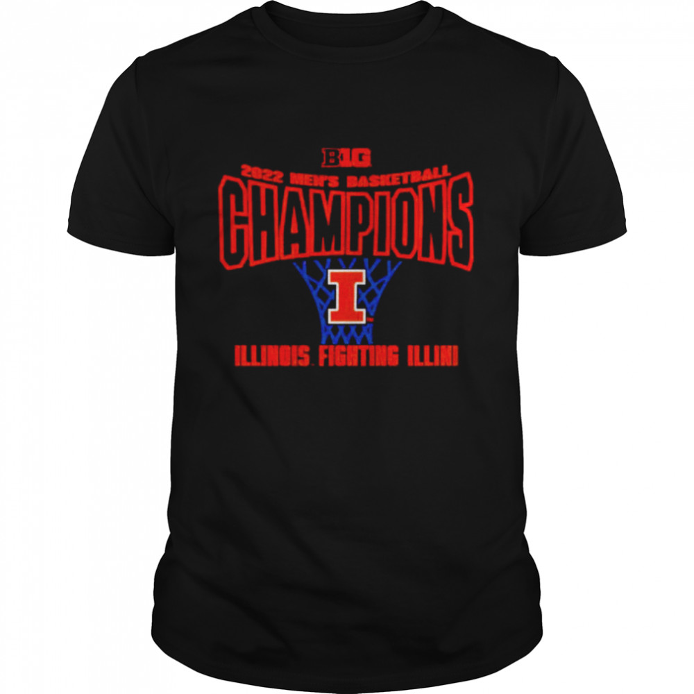 Illinois Fighting Illini 2022 Men’s B1g Champions shirt