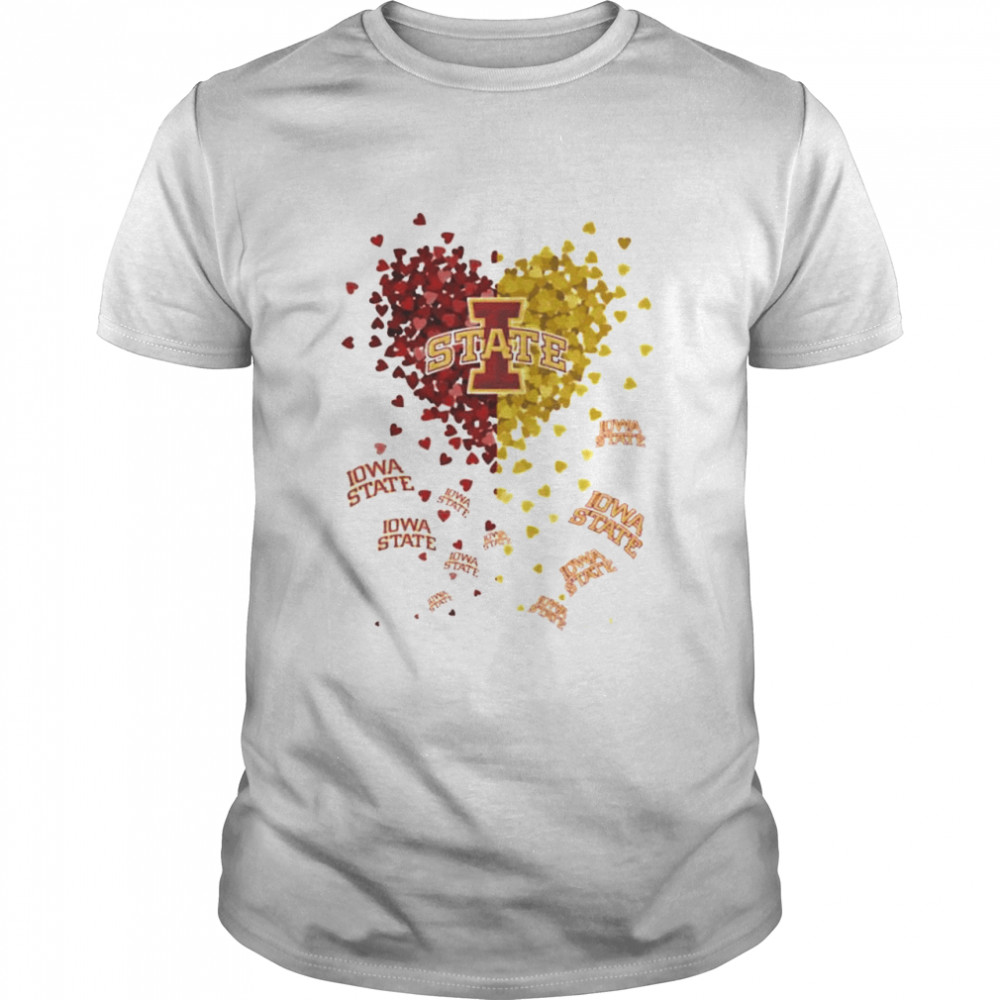 Iowa state cyclones football in my heart shirt