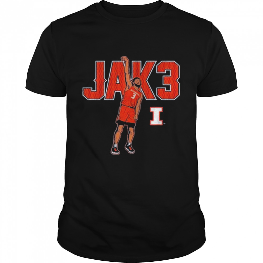 Jacob Grandison JAK3 NIL Illinois shirt