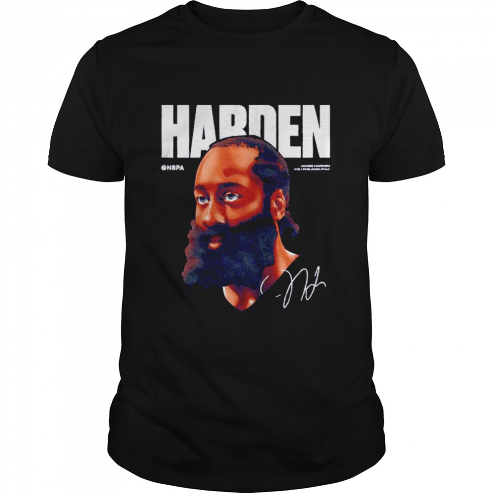 James Harden Philadelphia Game Face Philadelphia Signatures Shirt