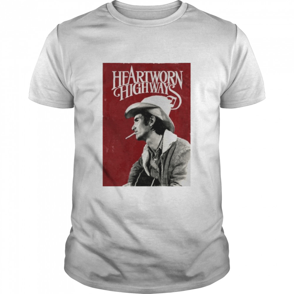 Townes Van Zandt Heartworn Highways 1981 shirt