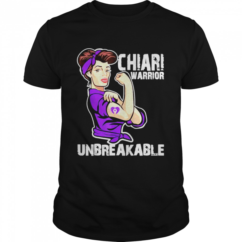 Unbreakable chiari warrior shirt