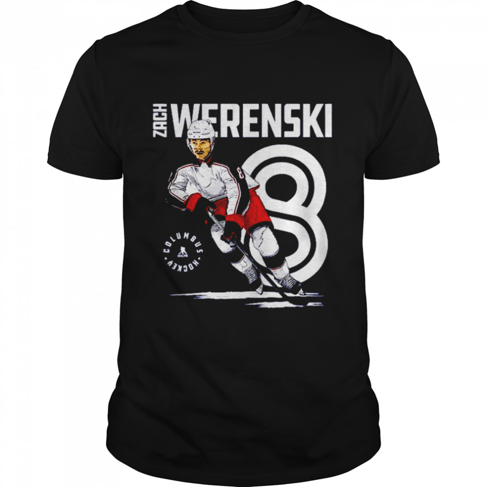 Zach Werenski Columbus Inline Shirt