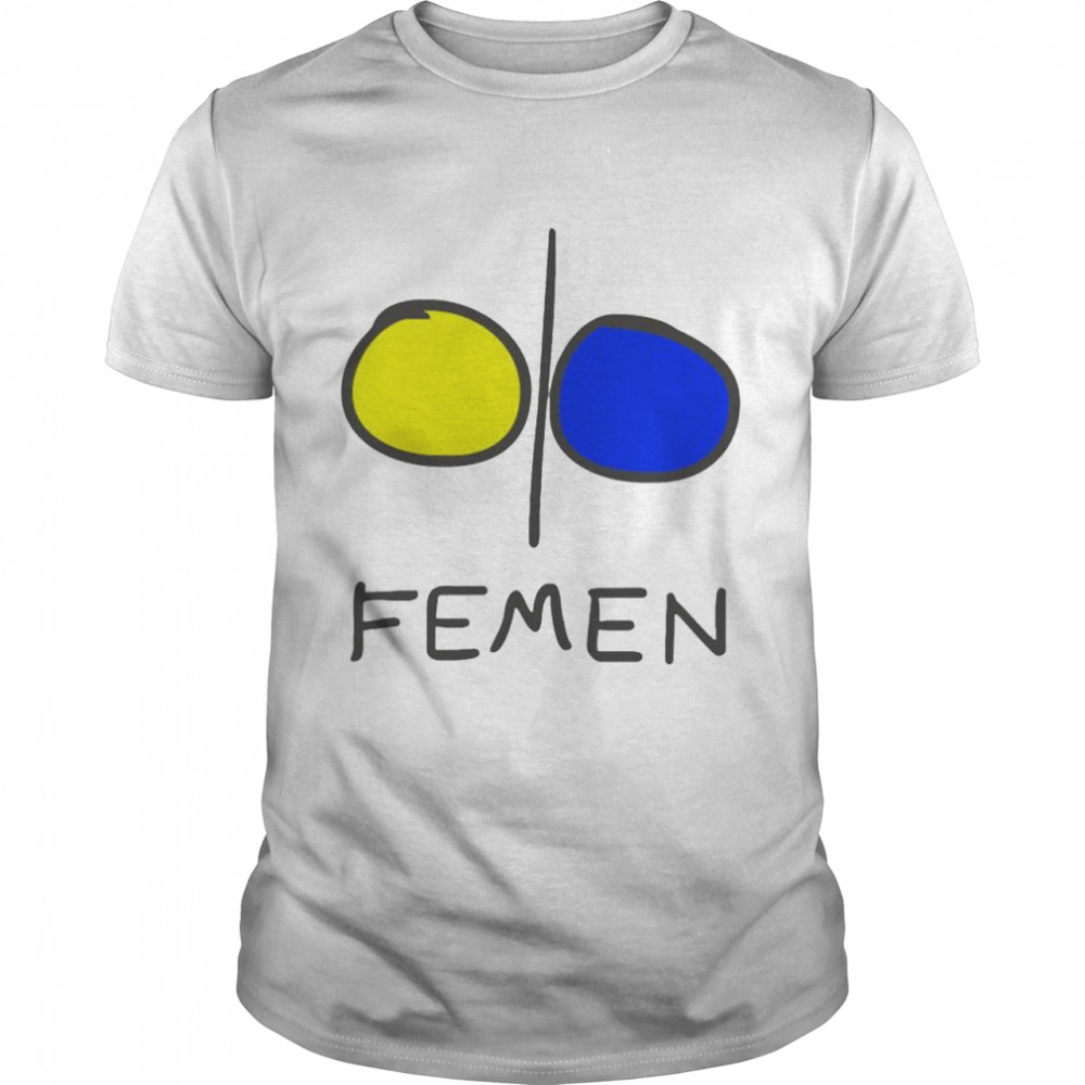 Femen Fitted Ukraine shirt