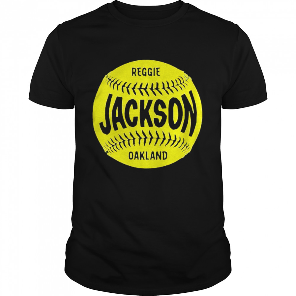 Reggie Jackson Oakland Baseball shirt