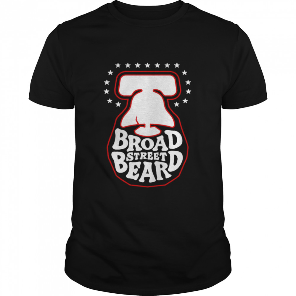 Broad Street Beard Philadelphia 76ers shirt