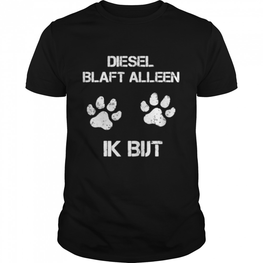 Diesel blaft alleen ik but shirt