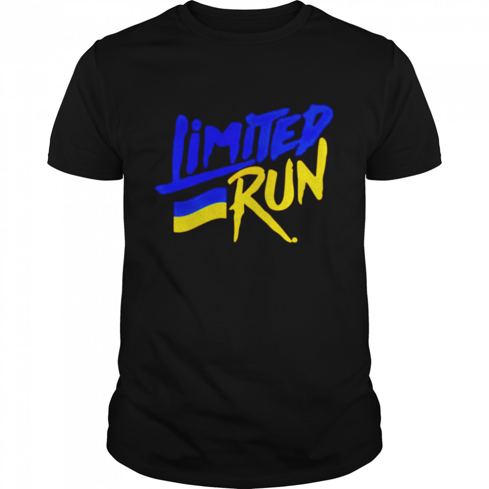 Limited run Ukraine flag shirt